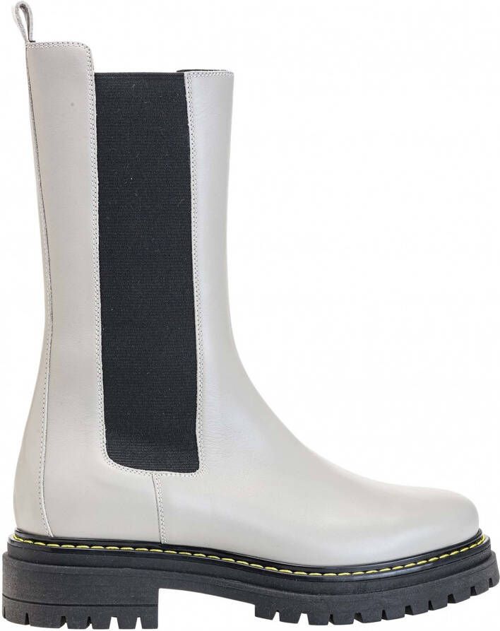 Pinko Natalie 2 Boot kalfsvlees Pelle White Dames - Foto 2
