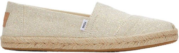 TOMS Dames Alpargata Loafers Ecru