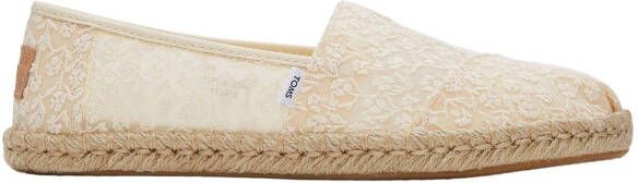 TOMS Dames Alpargata Rope Loafers Beige