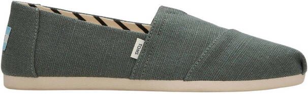 TOMS Dames Heritage Alpargata Loafers Groen