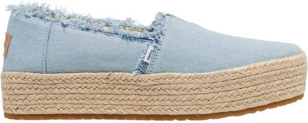 TOMS Dames Valencia Loafers Lichtblauw