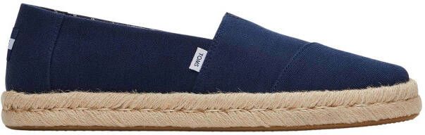 TOMS Heren Alpargata Rope 2.0 Loafers Donkerblauw