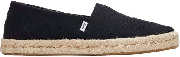 TOMS Heren Alpargata Rope 2.0 Loafers Zwart