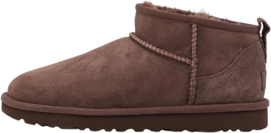 Ugg Dames Ultra Mini Schoenen Donkerbruin