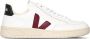 Veja V-12 Leather Sneakers Wit Marsala Nautico Xd0201955 White Heren - Thumbnail 4
