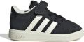 Adidas Sportswear Grand Court 00's sneakers zwart ecru Imitatieleer - Zwart/Wit