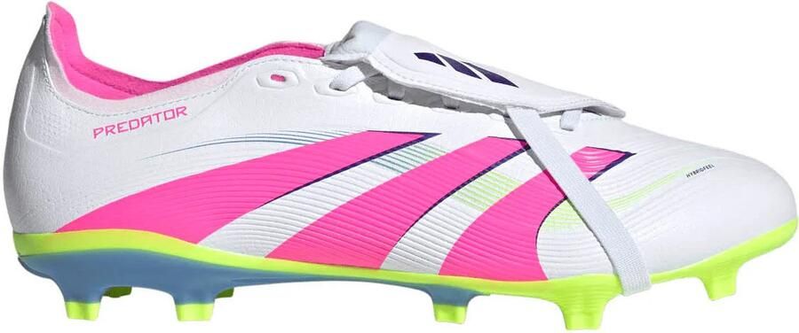 Adidas Perfor ce Predator League Fold-Over Tongue Firm Multi-Ground Voetbalschoenen Unisex Wit