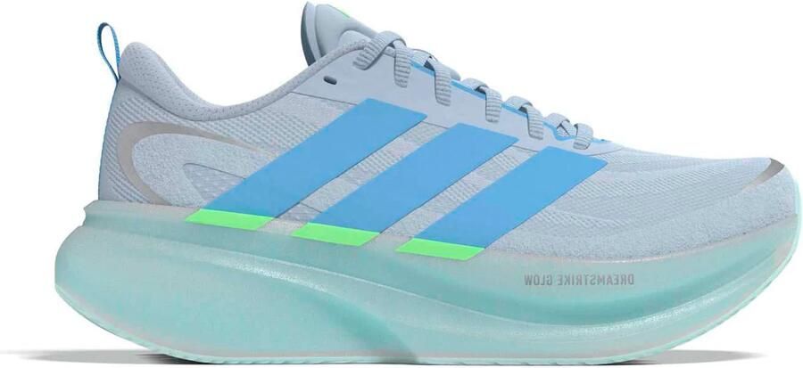 ADIDAS PERFORMANCE Loopschoen 'Supernova Glide' azuur lichtblauw mintgroen neongroen