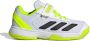 Adidas Perfor ce Courtflash Tennisschoenen met Klittenband Kids Kinderen Wit - Thumbnail 2