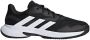 Adidas CourtJam Control Clay Heren Sportschoenen Tennis Black White - Thumbnail 2