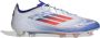 Adidas F50 Elite Gras Voetbalschoenen (FG) Wit Rood Blauw - Thumbnail 1