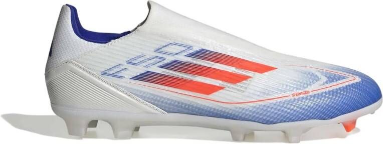 Adidas F50 League Laceless FG Cloud White Solar Red Lucid Blue- Dames Cloud White Solar Red Lucid Blue - Foto 3