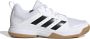 Adidas Ligra 7 kinderen Sportschoenen Volleybal Smashcourt wit zwart - Thumbnail 2