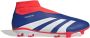 Adidas Predator League Laceless FG Lucid Blue Cloud White Solar Red- Lucid Blue Cloud White Solar Red - Thumbnail 1