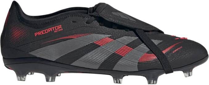 Adidas Predator Pro FT Gras Voetbalschoenen (FG) Zwart Grijs Rood