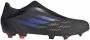 Adidas X Speedflow.3 Veterloze Firm Ground Voetbalschoenen Core Black Sonic Ink Solar Yellow Dames - Thumbnail 14