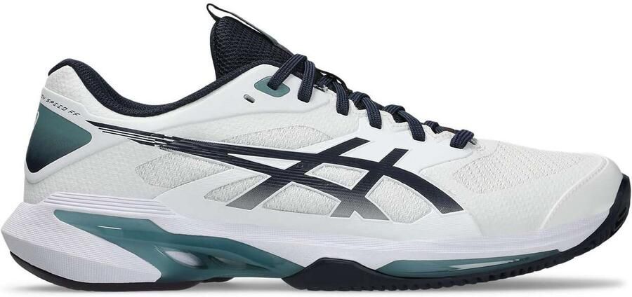 ASICS SOLUTION SPEED FF 4 Tennisschoenen Clay Heren Wit Marine