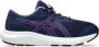 ASICS Contend 9 GS hardloopschoenen donkerblauw fuchsia - Thumbnail 4