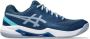 ASICS Gel-Dedicate padelschoenen donkerblauw grijsblauw - Thumbnail 2