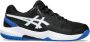 ASICS Gel-dedicate 8 tennisschoenen zwart kobaltblauw - Thumbnail 1