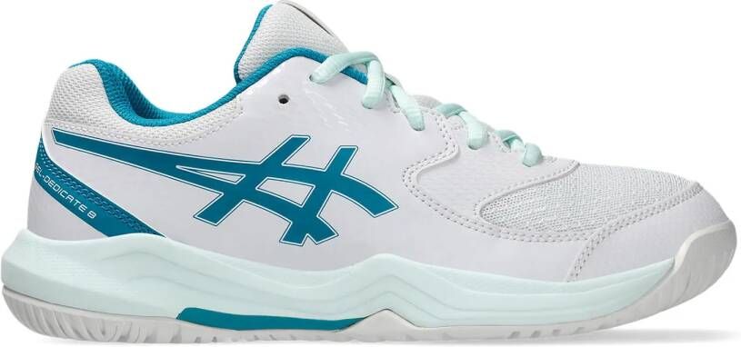 ASICS Gel-dedicate 8 tennisschoenen wit turquoise - Foto 3