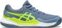 ASICS Tennisschoen Padel Gel Resolution 9 Clay Junior Grijs Groen - Thumbnail 2