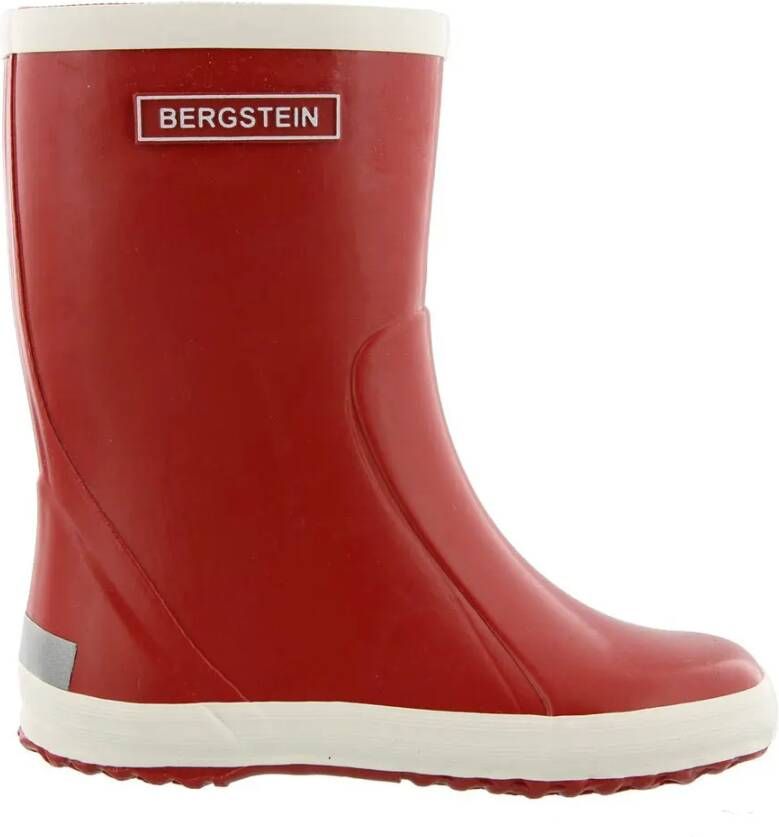 Bergstein regenlaarzen Rood wit Rubber Effen 32 - Foto 6