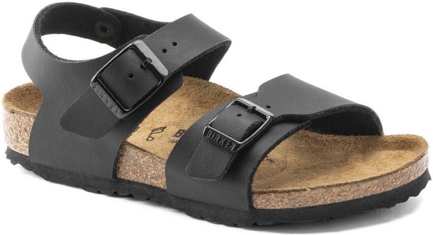Birkenstock New York Kids Sandalen Black Narrow-fit Zwart Imitatieleer - Foto 9