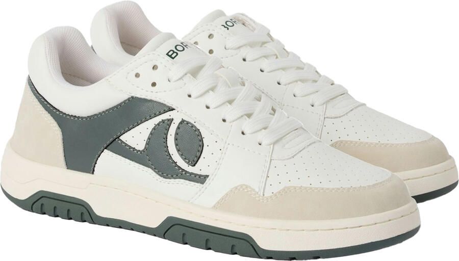 Björn Borg Ollie WB Sneakers Heren Schoenen Mannen Wit Olijfgroen - Foto 3