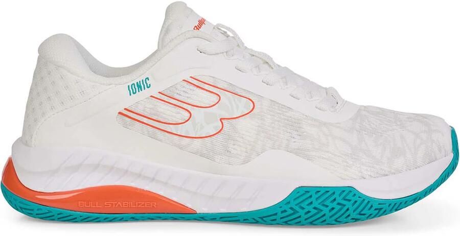 Bullpadel Padelschoen Ionic W 25I Dames Wit Groen