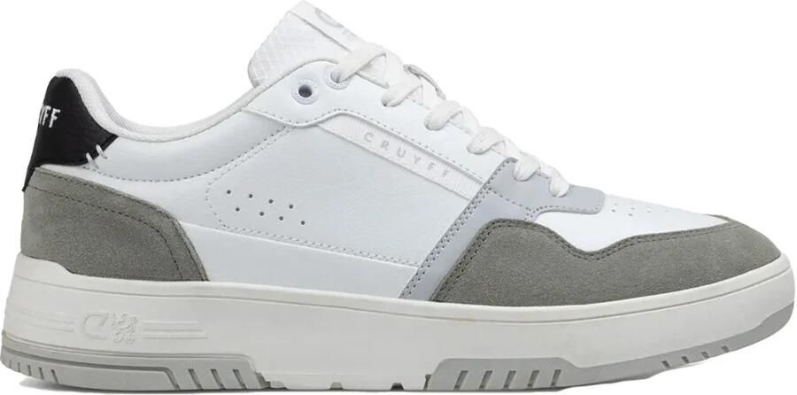 Cruyff Endorsed Sport Sneakers wit groen Heren