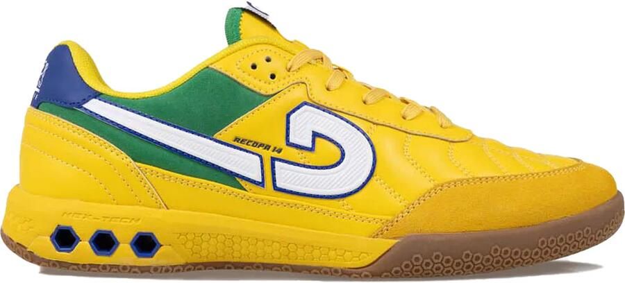 Cruyff Recopa 14 IN senior zaalvoetbalschoenen geel