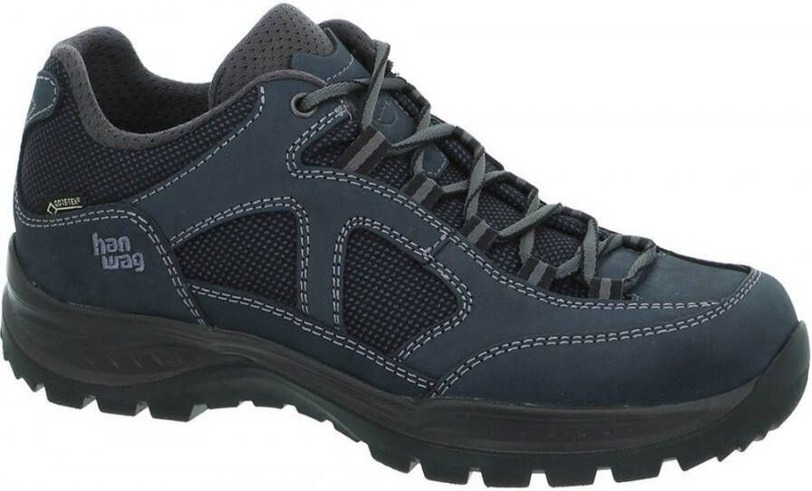 Hanwag Gritstone II Wide GTX schoenen L Navy asphalt Schoenen Wandelschoenen Lage schoenen - Foto 4