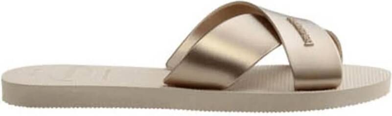 Havaianas Aqua Slide Metallic Dames