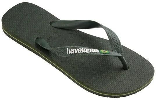 HAVAIANAS Teenslippers Heren Brasil Logo Rubber Groen - Foto 16