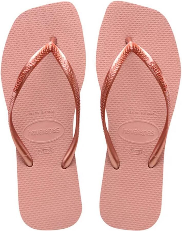 Havaianas Slim Square Flip Flops Dames Pink- Dames Pink