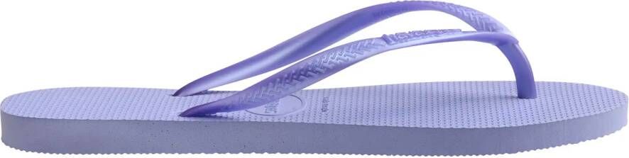 Havaianas Slim teenslippers lila Paars Meisjes Rubber Effen 35 36 - Foto 5