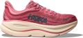 HOKA Bondi 9 Sneakers Dames Marron 1 3 Mesh Synthetisch - Roze