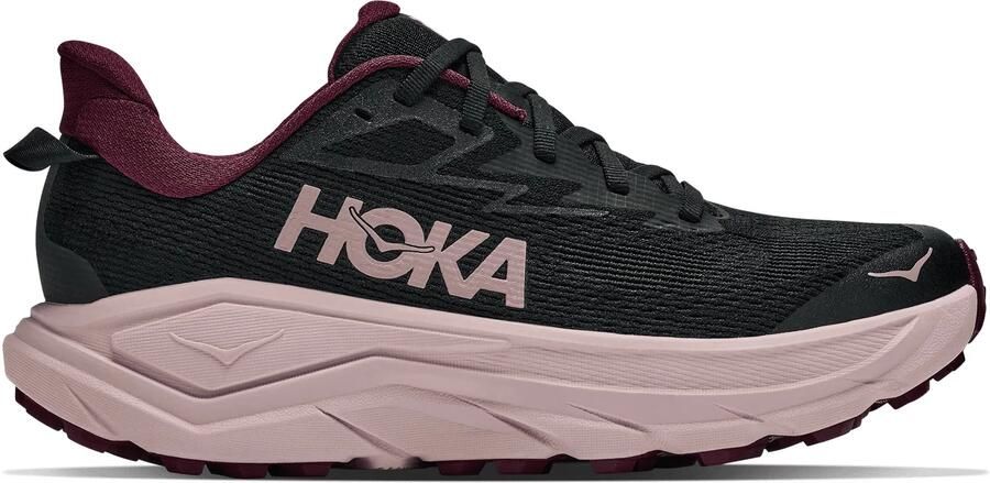 HOKA Challenger 8 Trailschoen Dames Zwart