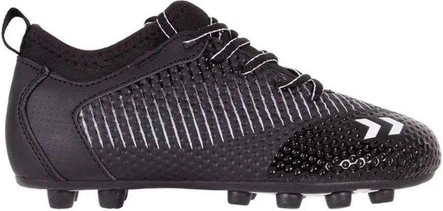 Hummel Zoom FG Jr. voetbalschoenen zwart wit Imitatieleer 38
