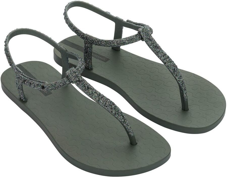Ipanema Groene Vegan Gesp Sandalen Green Dames