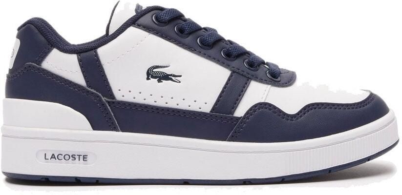 Lacoste T-clip J Lage sneakers Leren Sneaker Jongens Wit - Foto 3