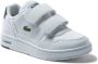 Lacoste T-clip K Lage sneakers Leren Sneaker Wit - Thumbnail 4