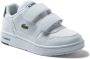 Lacoste T-clip K Lage sneakers Leren Sneaker Wit - Thumbnail 5