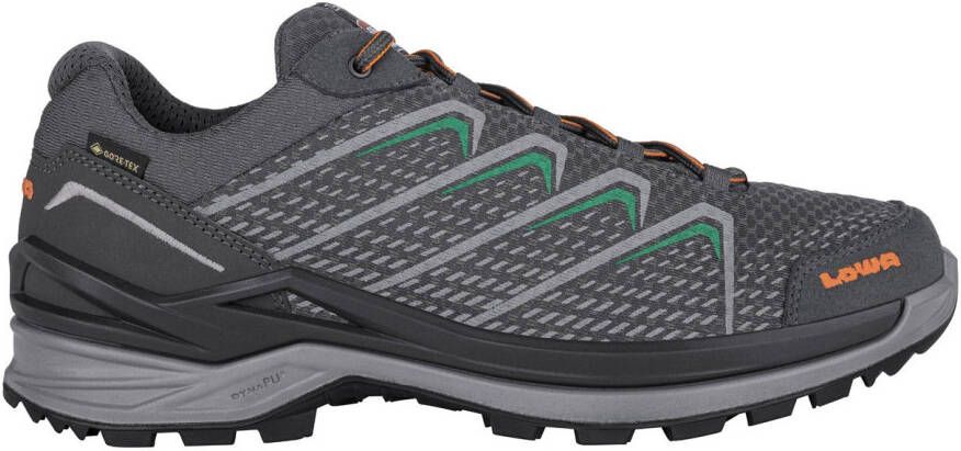 Lowa ferrox nijmegen low gore tex wandelschoenen zwart blauw heren
