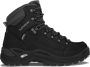 Lowa renegade gtx mid ws Middelhoge wandelschoenen dames Black Black White - Thumbnail 2