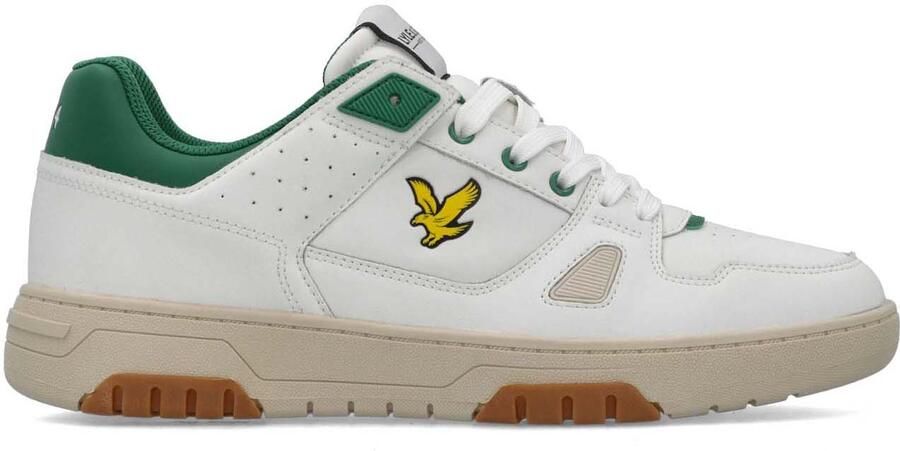 Lyle & Scott Sneakers met toon-op-toon en geborduurd logo White Heren - Foto 3