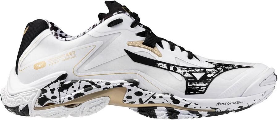 Mizuno Wave Lightning Z8 Kakizome Indoor Sportschoenen Wit 1 2 Man Vrouw