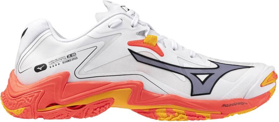 Mizuno Wave Lightning Z8 Indoor Sportschoenen Wit 1 2 Man Vrouw