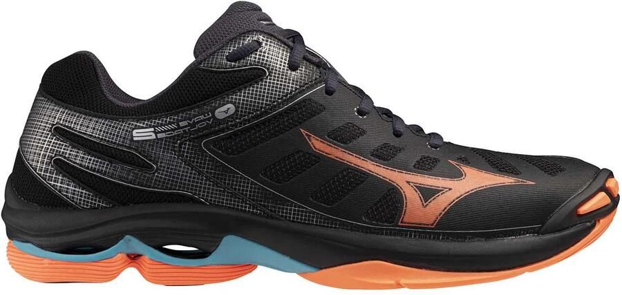 Mizuno Wave Voltage 2 Indoor Sportschoenen Zwart 1 2